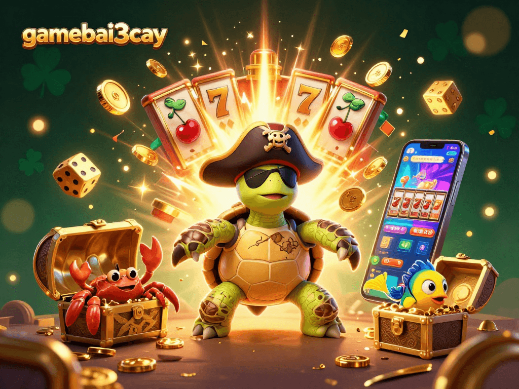 Spin slots and enjoy massive wins with gamebai3cay's captivating casino scene.