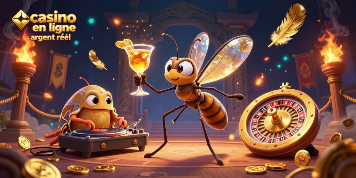 Visuellement captivant, ce casino en ligne argent réel attire avec ses personnages animés uniques et ses éléments de jeu dynamiques.