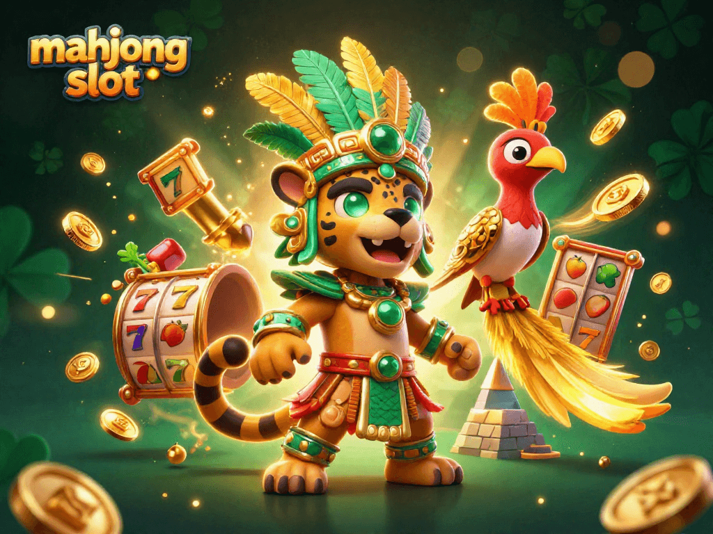 Experience dynamic gameplay in a mahjong slot setting with vibrant characters and golden wins!