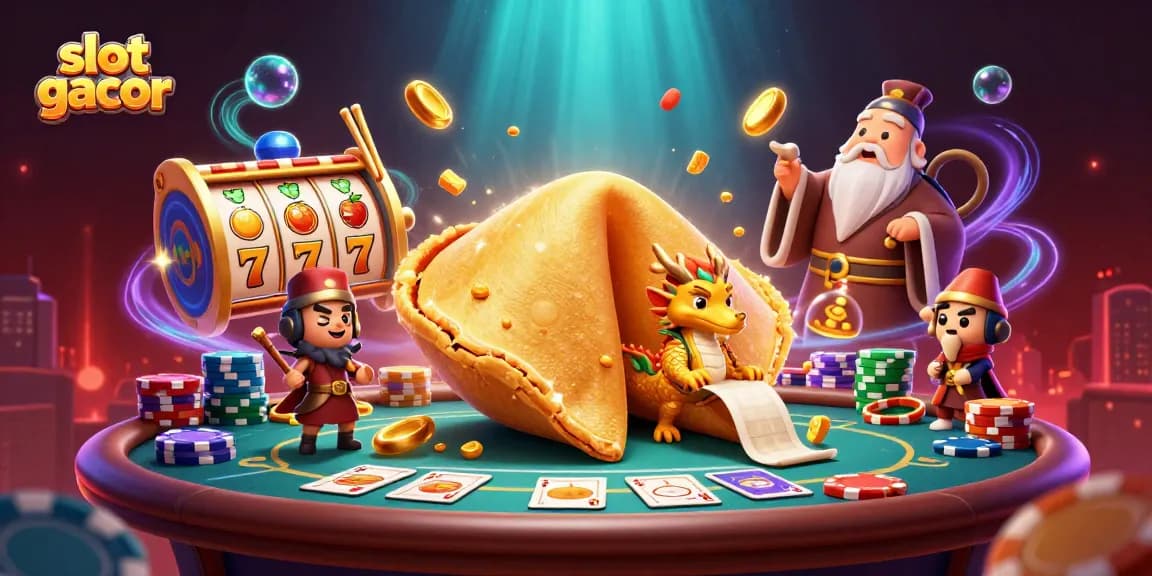 Engage with slot gacor through a vibrant 3D scene of fortune and strategy.