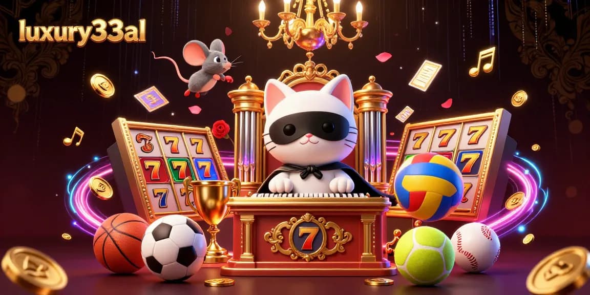 Experience luxury333al's vibrant gaming world with exciting slots and dynamic sports elements!