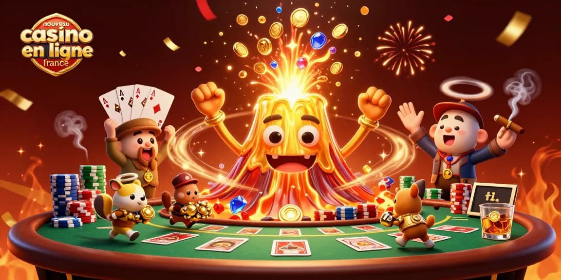 Venez découvrir l'univers captivant du nouveau casino en ligne en France avec des trésors et jeux palpitants entourés de montagnes de jetons