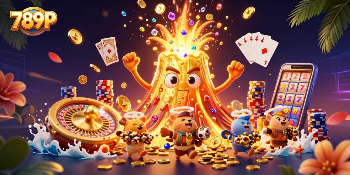 Experience winning moments with 789P’s dynamic casino adventure showcasing treasures and games.