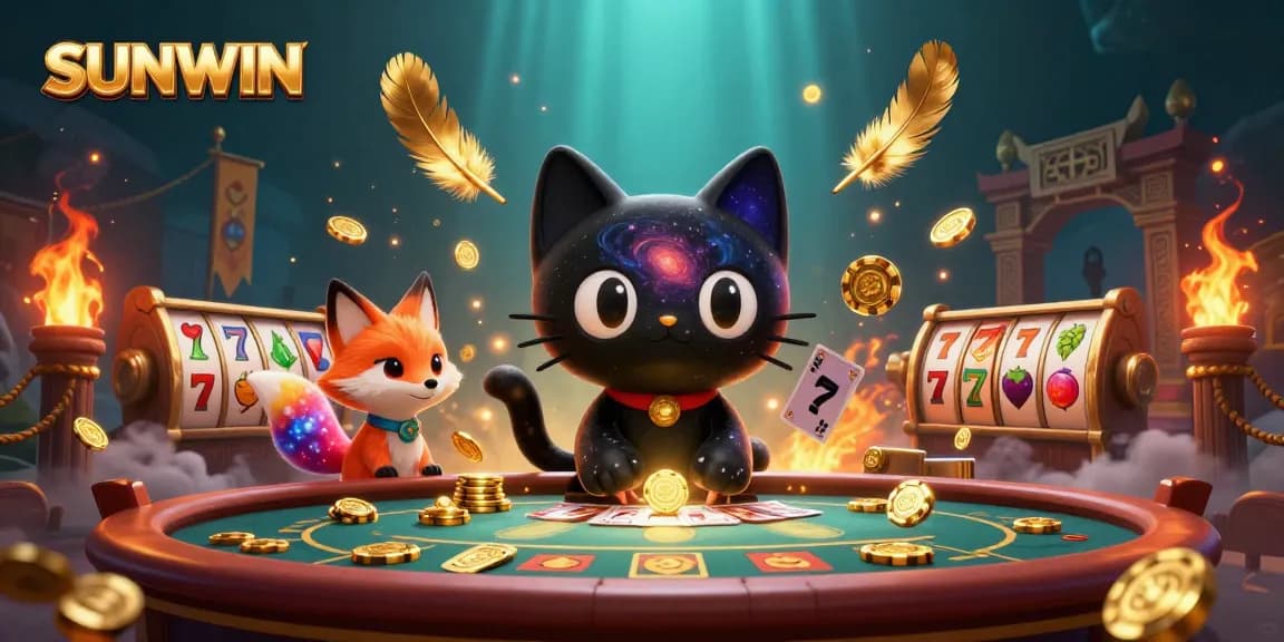 SUNWIN invites players to experience dynamic slots action with vibrant characters and stunning visuals in a cosmic casino.