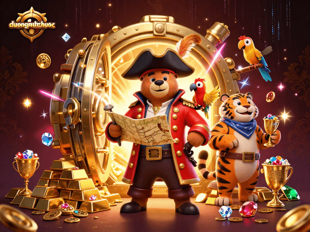 Experience thrilling wins in duongmatchuoc with engaging characters and festive casino treasures.