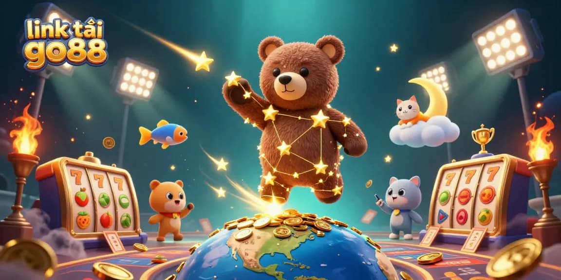 Join the excitement of link tải go88 with thrilling slot games in a colorful casino universe!