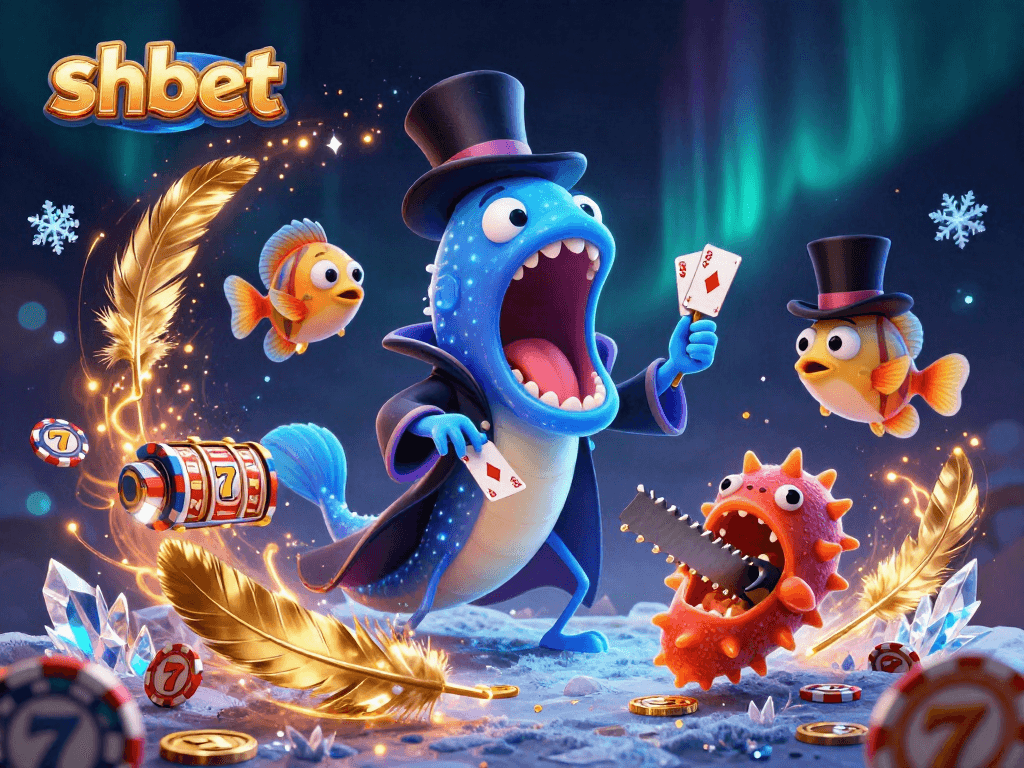 Experience the thrill of shbet with a magical underwater casino featuring vibrant characters and elements.