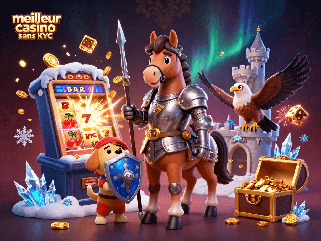 Visitez le meilleur casino sans KYC et profitez d'une expérience de jeu révolutionnaire.