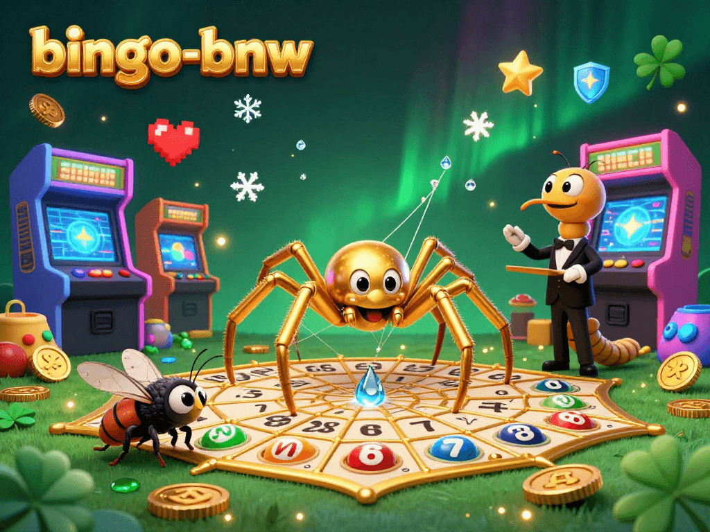 Bingo-bnw players hash out thrilling bets as golden spiders weave dynamic bingo adventures.