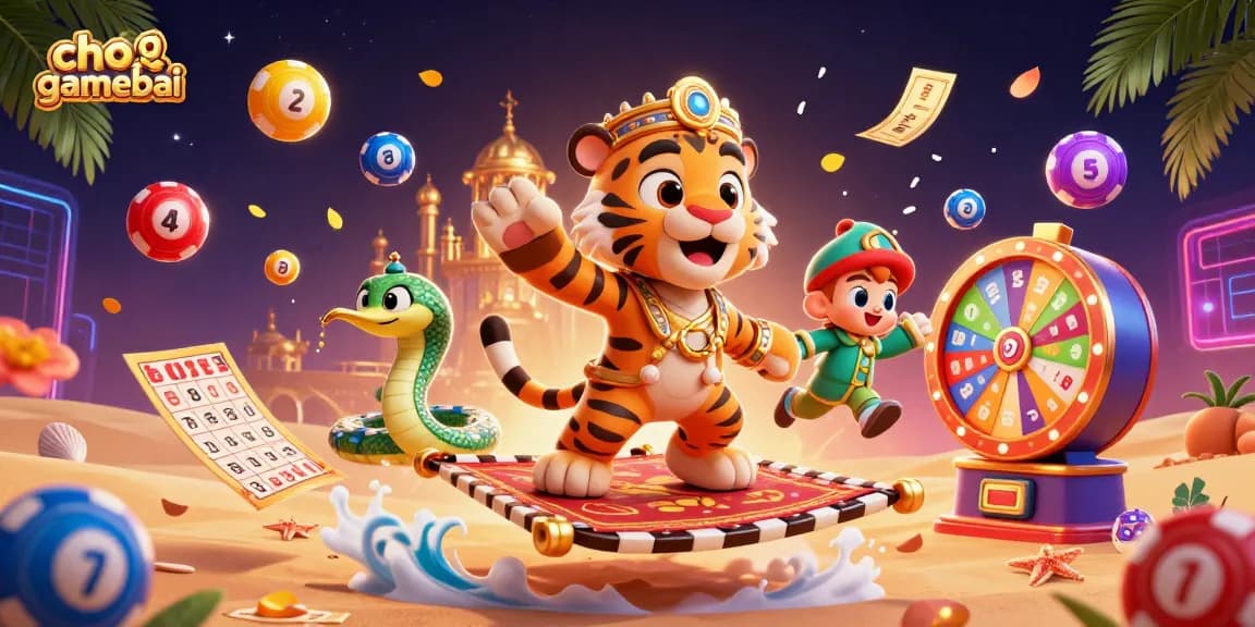 Experience dynamic betting action with choigamebai's vibrant Arabian Nights scene, showcasing thrilling elements.