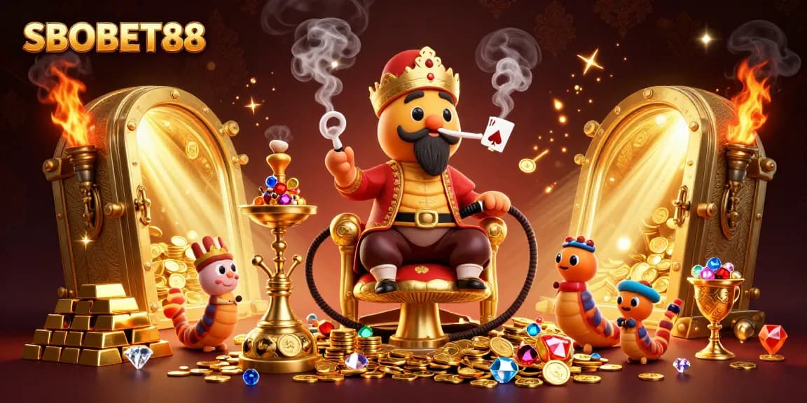 SBOBET88 menghadirkan pengalaman taruhan terbaik dengan simbol gelangan poker dan harta karun yang melimpah.