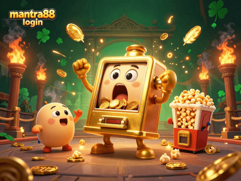 Spin to win with mantra88 login at an exciting slot machine jackpot celebration!