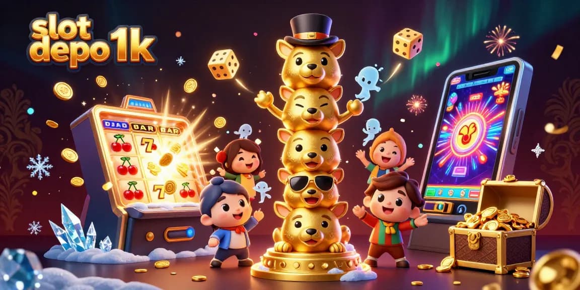 Menang besar dengan slot depo 1k yang praktis melalui QRIS, nikmati promo bonus menarik!