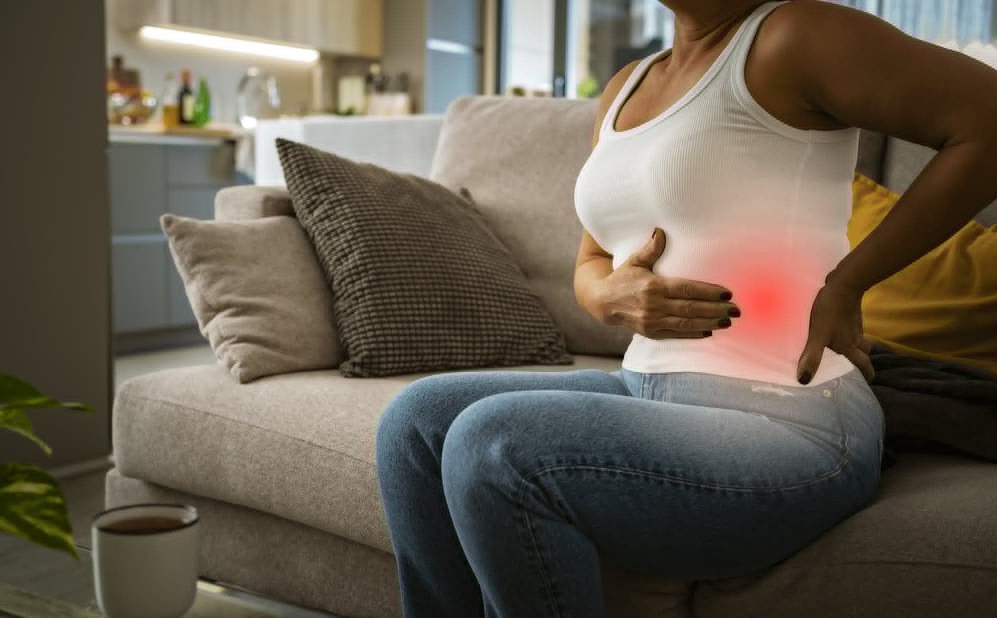 Lower back pain Relief with The Posture Saver