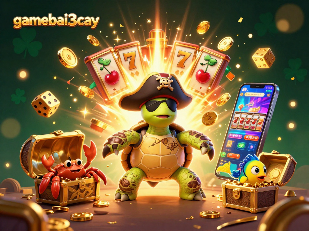 Spin slots and enjoy massive wins with gamebai3cay's captivating casino scene.