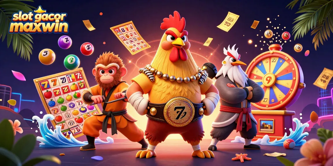 Experience the excitement of slot gacor maxwin with dynamic characters and vibrant gaming elements.