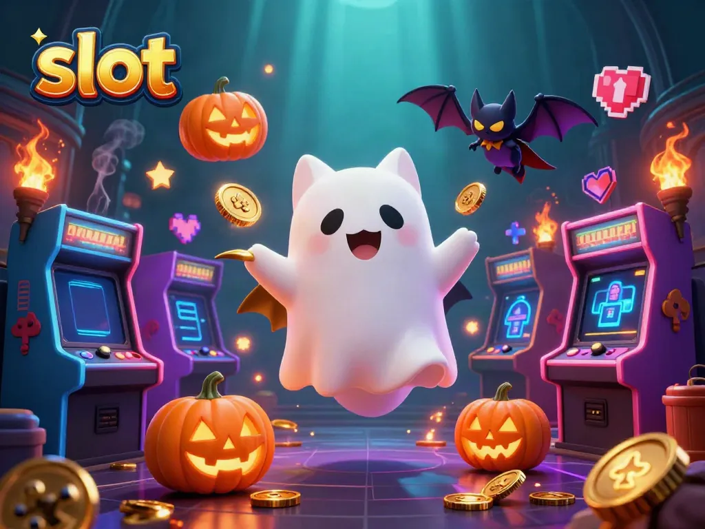 Menggandrungkan slot dengan karakter kucing hantu dan kelelawar di dunia kasino yang menakutkan.