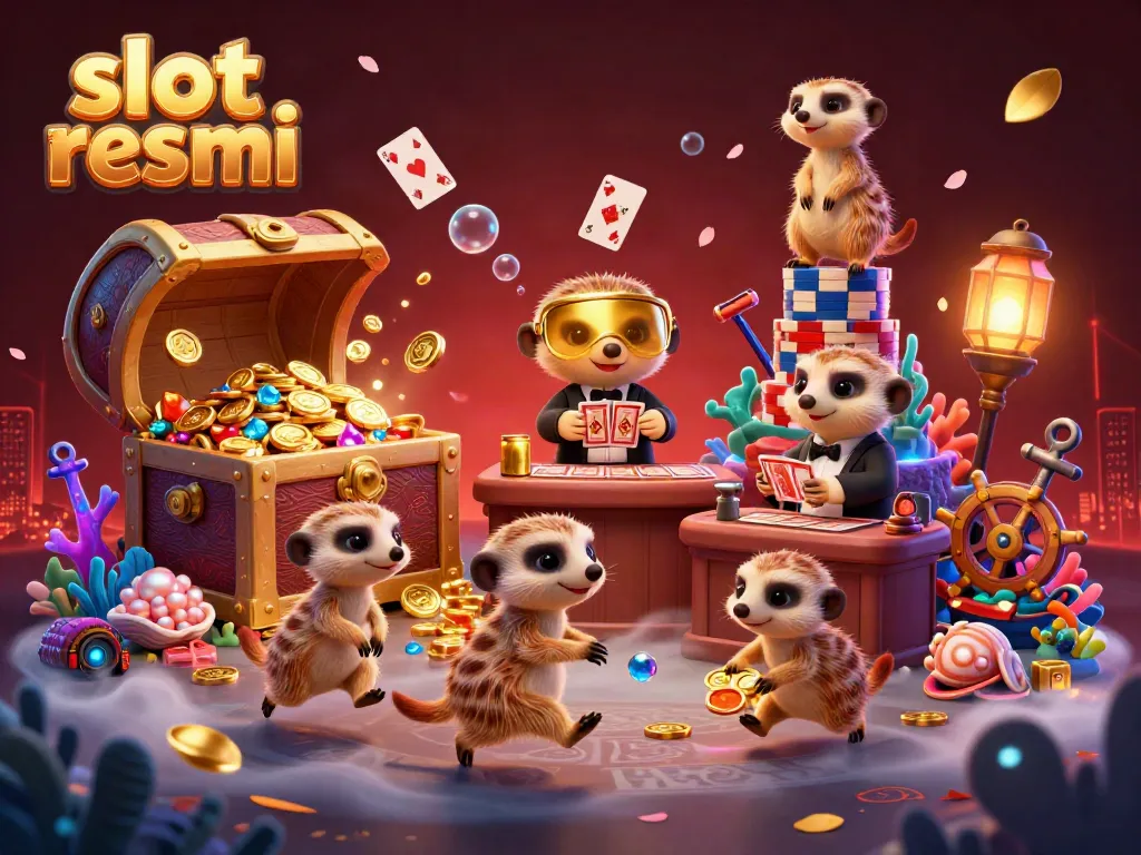 Meerkats mengoperasikan kasino dengan tema slot resmi dan elemen permainan laut yang kaya
