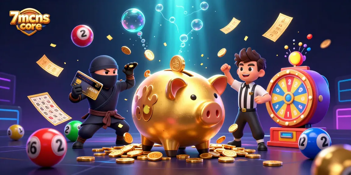 Experience the excitement of 7mcnscore with a vibrant scene featuring lively characters in a rich, gaming atmosphere.