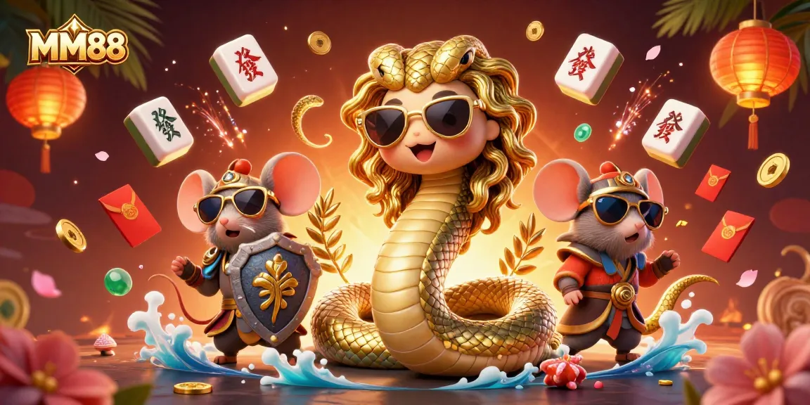 Engage with MM88's vibrant casino adventure featuring 3D characters and dynamic game elements.