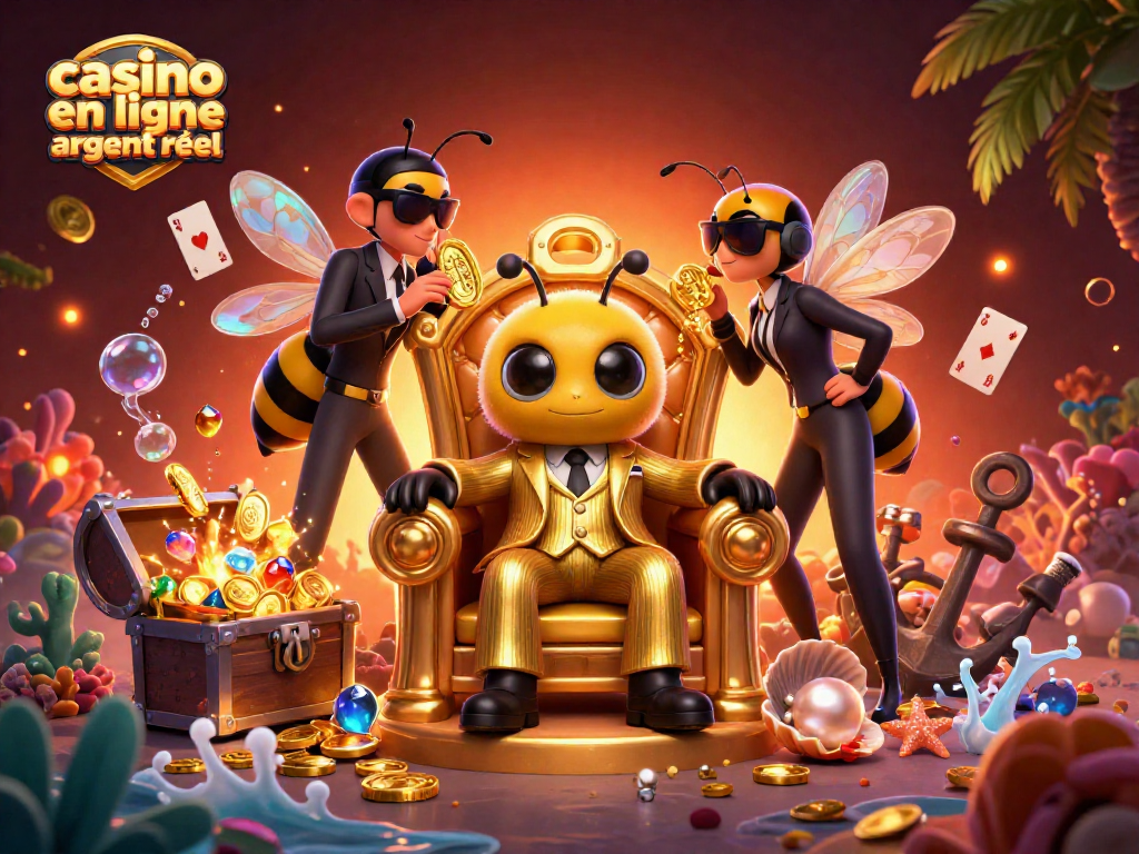 Jouez et gagnez des récompenses incroyables sur casino en ligne argent réel avec cette scène dynamique!