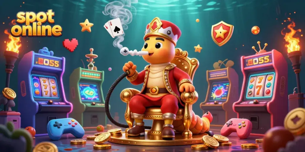 Experience slot online excitement with cartoon characters and dynamic casino elements.