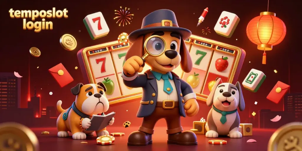 Slot jackpot temukan dengan aman melalui temposlot login di ilustrasi kasino yang penuh warna.