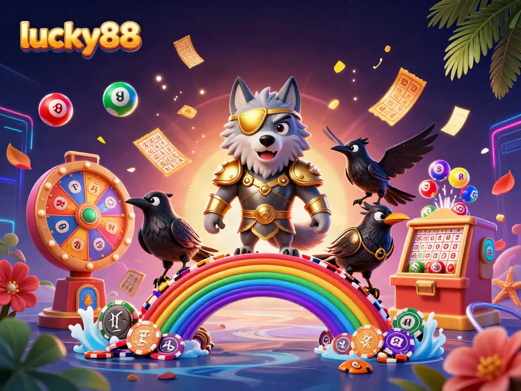 Experience thrilling gameplay at lucky88 with vibrant slot reels and casino excitement.