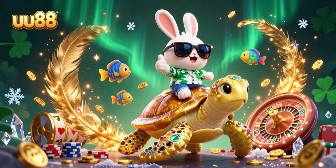 Experience thrilling gameplay at uu88 with vibrant casino elements and friendly characters.