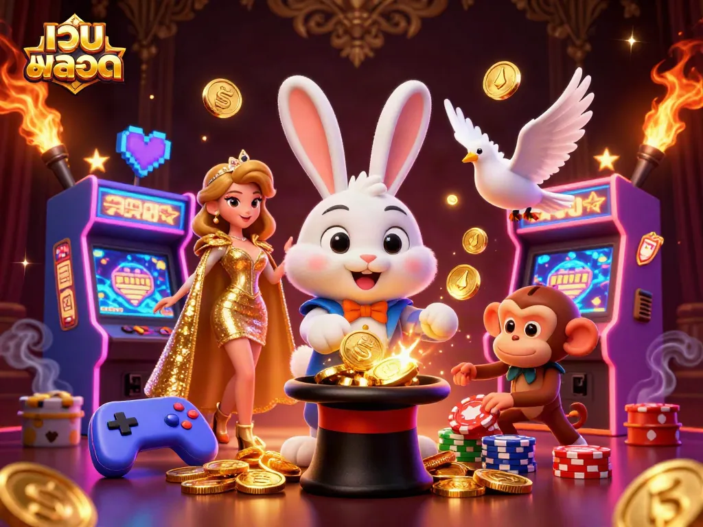 เล่นเกม เว็บสล็อต สนุกไปกับการเล่นสล็อตเสมือนจริงและสล็อตทดลองจากหลายค่าย
